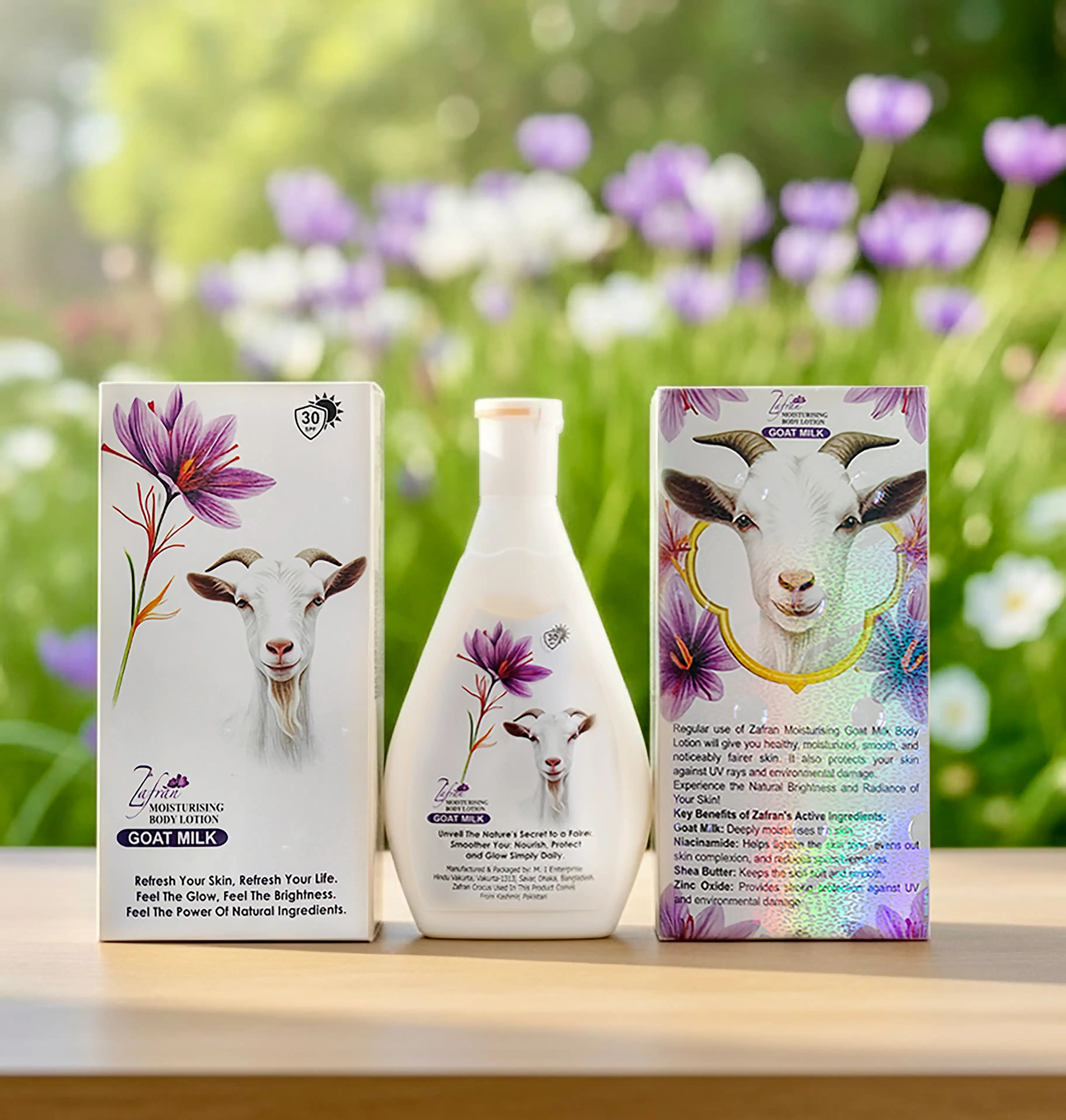 Zafran Goat Milk Lotion